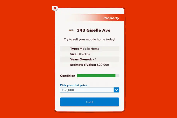 Bitlife House Selling