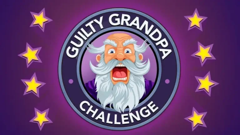 Guilty Grandpa Challenge in Bitlife
