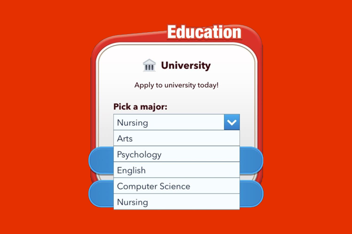 Majors In Bitlife Mod APK